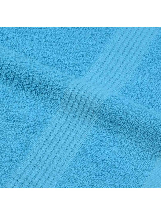 Ručníky na ruce 2 ks tyrkysová 50x100 cm 360 g/m² 100% bavlna