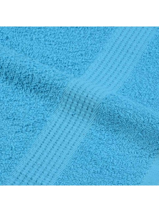 Koupelových osušek 10ks tyrkysová 100x150cm 360g/m² 100% bavlna
