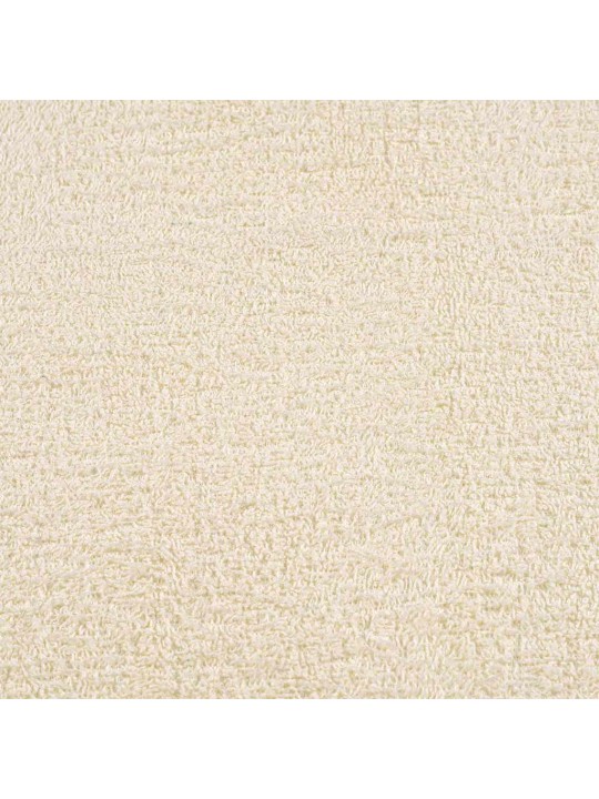 Ručníky na ruce 2 ks krémové 50x100 cm 360 g/m² 100% bavlna