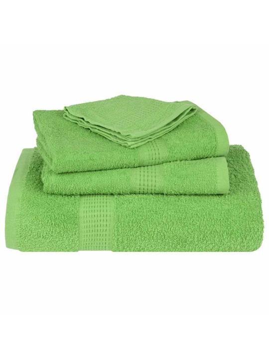 Ručníky pro hosty 2 ks zelené 30x50 cm 360 g/m² 100% bavlna