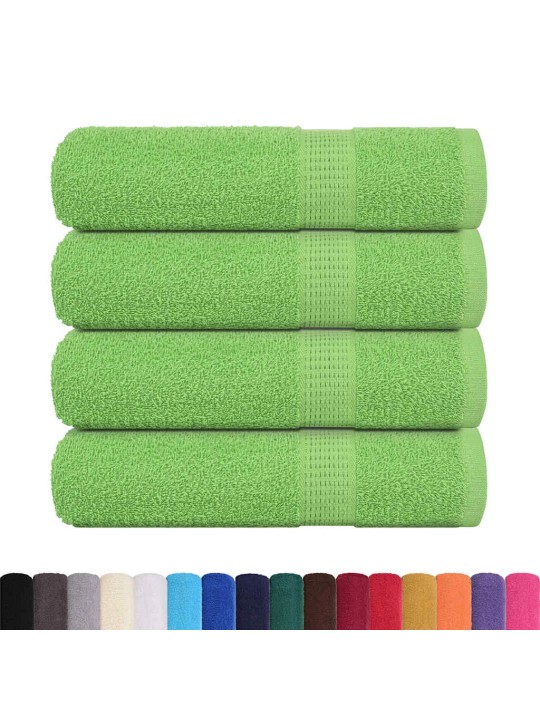 Koupelových osušek 4 ks 100x150 cm 360 g/m² 100% bavlna