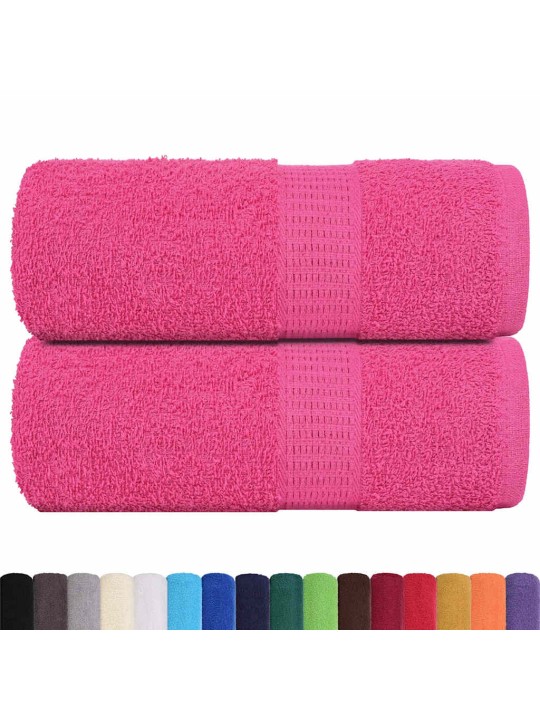Ručníky na ruce 2ks růžové 30x30cm 360 g/m² 100% bavlna