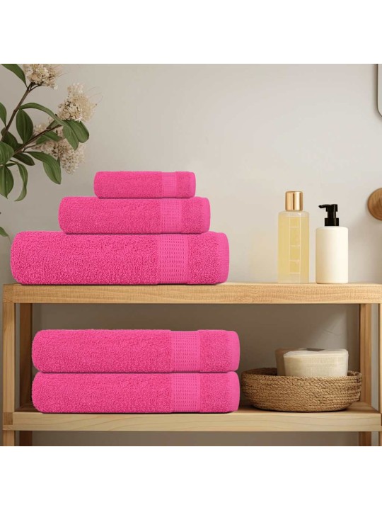 Ručníky na ruce 2ks růžové 30x30cm 360 g/m² 100% bavlna