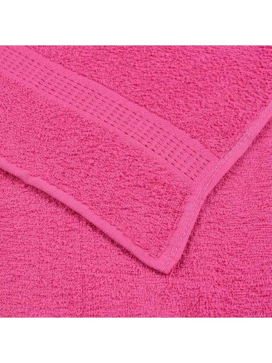 Sprchové ručníky 2 ks růžové 70x140 cm 360 g/m² 100% bavlna