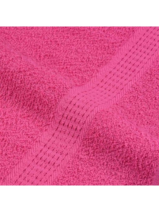 Sprchové ručníky 2 ks růžové 70x140 cm 360 g/m² 100% bavlna