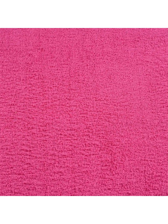Ručníky do sauny 2 ks růžové 80x200cm 360 g/m² 100% bavlna