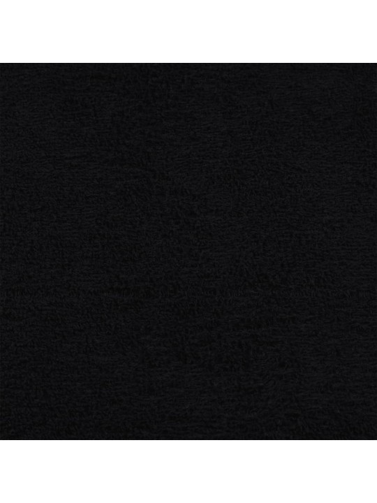 6dílná sada ručníků černá 360 g/m² 100% bavlna