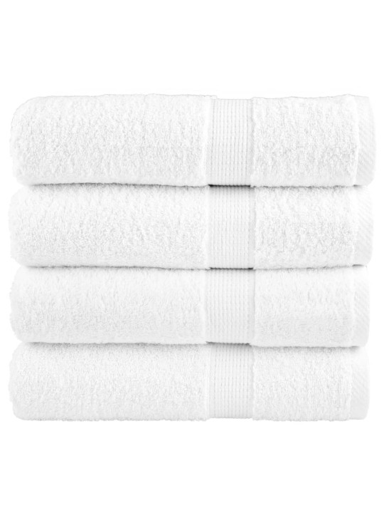 Premium ručníky na ruce solund 4ks bílé 50x100 cm 600 g/m²