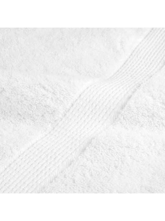 Premium ručníky SOLUND 25 ks bílé 80 x 200 cm 600 g/m²