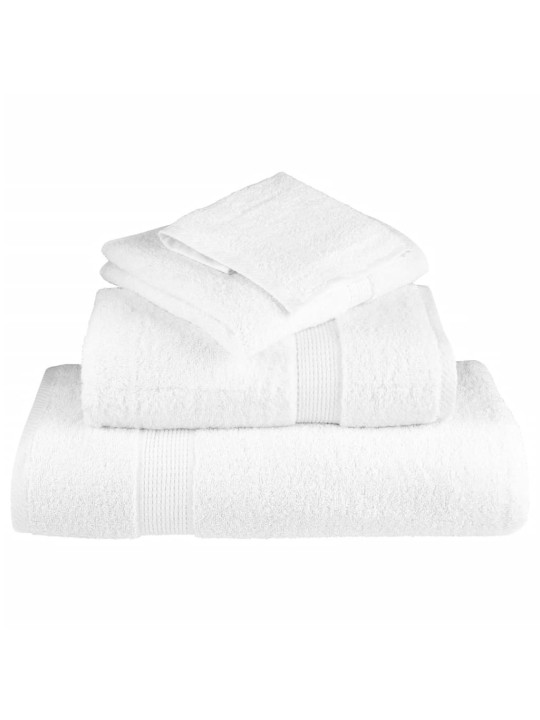 Premium ručníky solund 25 ks bílé 100 x 200 cm 600 g/m²