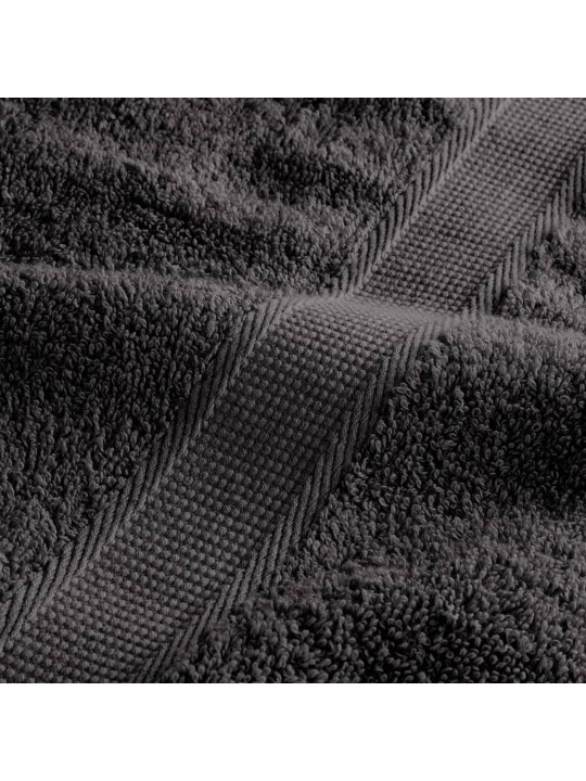 Premium ručníky SOLUND 50 ks antracitové 30x50 cm 600 g/m²
