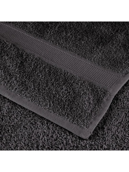 Premium ručníky solund 10 ks antracitové 80x200 cm 600g/m²