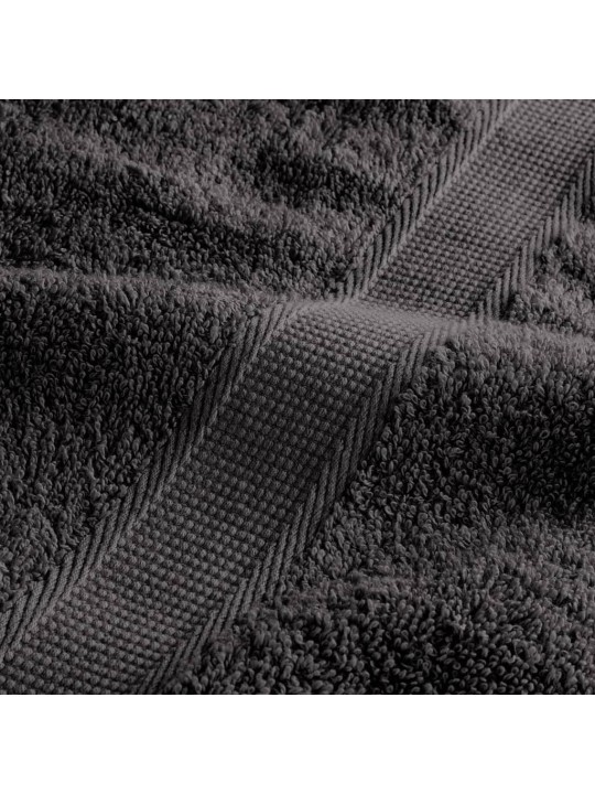 Premium ručníky solund 10 ks antracitové 80x200 cm 600g/m²
