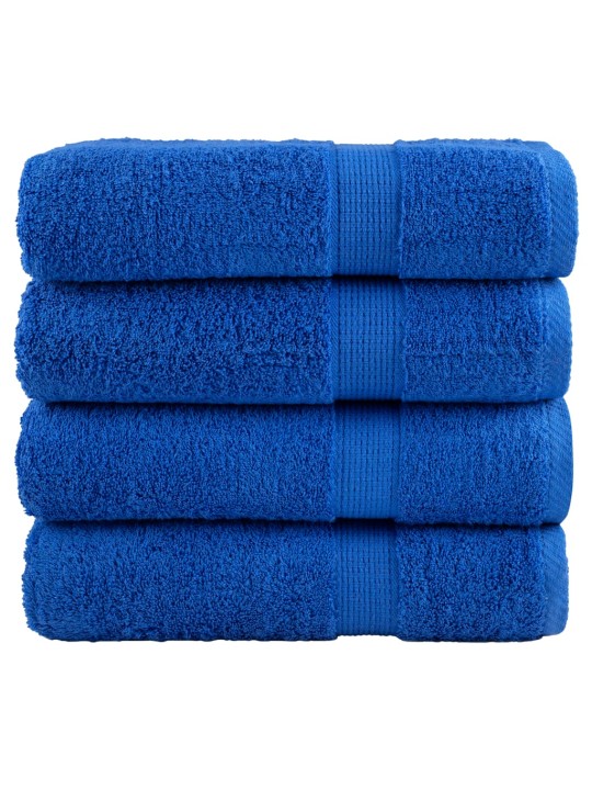 Premium ručníky na ruce solund 4ks modré 50x100cm 600 g/m²
