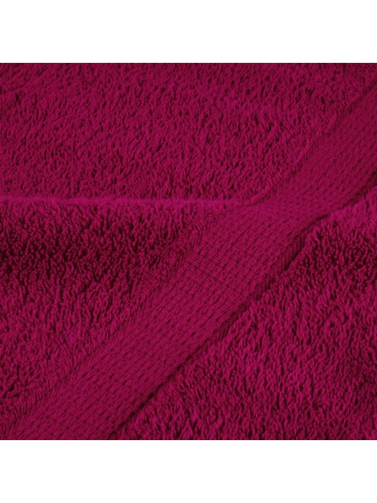 Premium ručníky solund 10 ks bordó 100 x 200 cm 600 g/m²