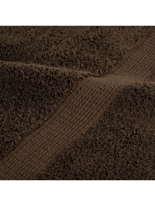 Premium ručníky solund 10 ks hnědé 80 x 200 cm 600 g/m²