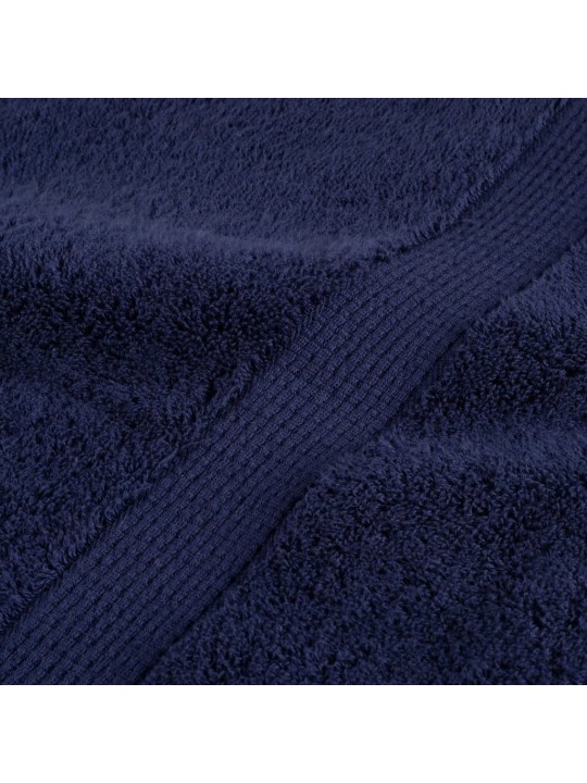 Premium ručníky solund 2 ks tmavě modré 100x150cm 600 g/m²