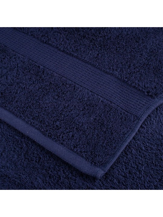 Premium ručníky solund 2 ks tmavě modré 100x200cm 600 g/m²
