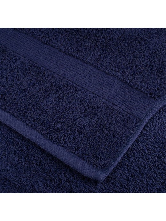 Premium ručníky solund 10ks tmavě modré 100x200cm 600 g/m²