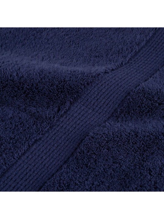 Premium ručníky solund 10ks tmavě modré 100x200cm 600 g/m²