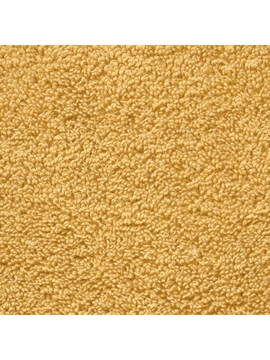 Premium ručníky solund 2 ks zlaté 70 x 140 cm 600 g/m²