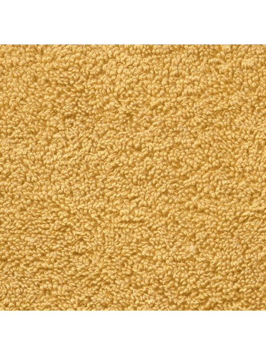 Premium ručníky solund 2 ks zlaté 100 x 200 cm 600 g/m²