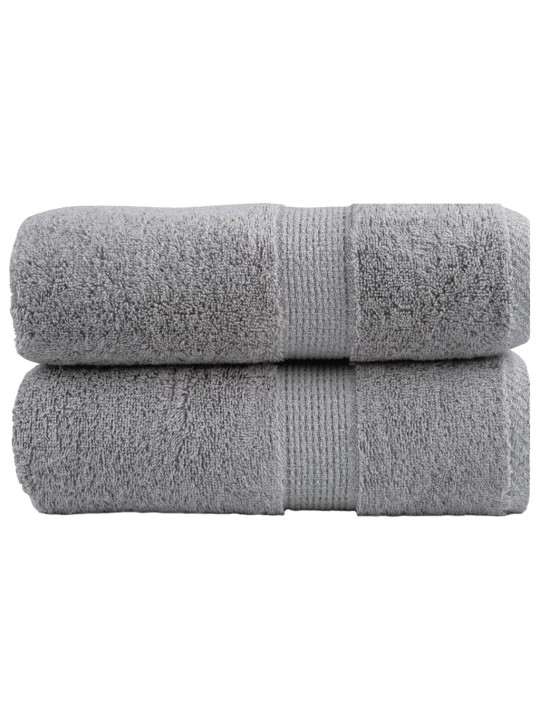 Premium ručníky solund 4 ks šedé 30 x 50 cm 600 g/m²