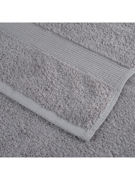 Premium ručníky solund 4 ks šedé 30 x 50 cm 600 g/m²