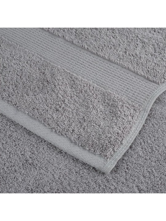 Premium ručníky solund 4 ks šedé 50 x 100 cm 600 g/m²