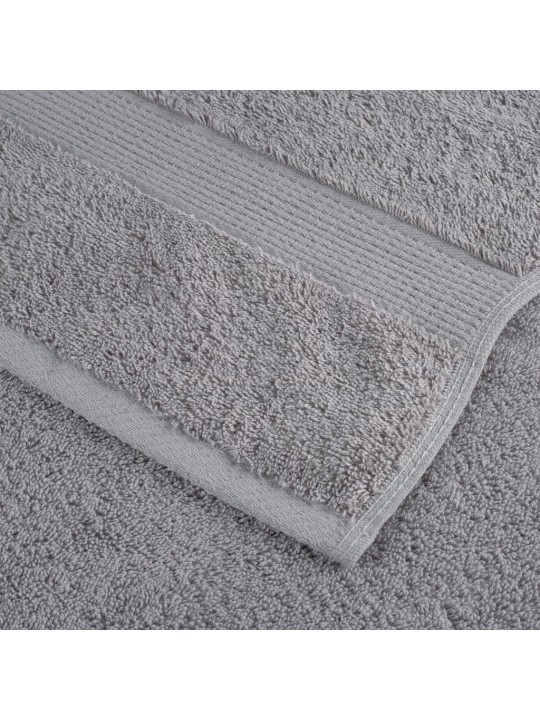 Premium ručníky solund 4 ks šedé 100 x 200 cm 600 g/m²