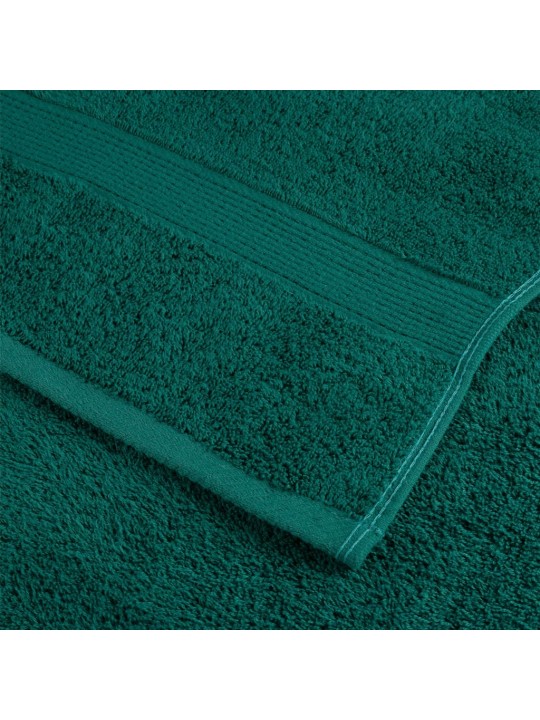 Premium ručníky solund 10 ks zelené 70 x 140 cm 600 g/m²