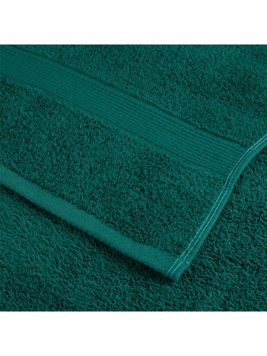 Premium ručníky solund 4 ks zelené 80 x 200 cm 600 g/m²