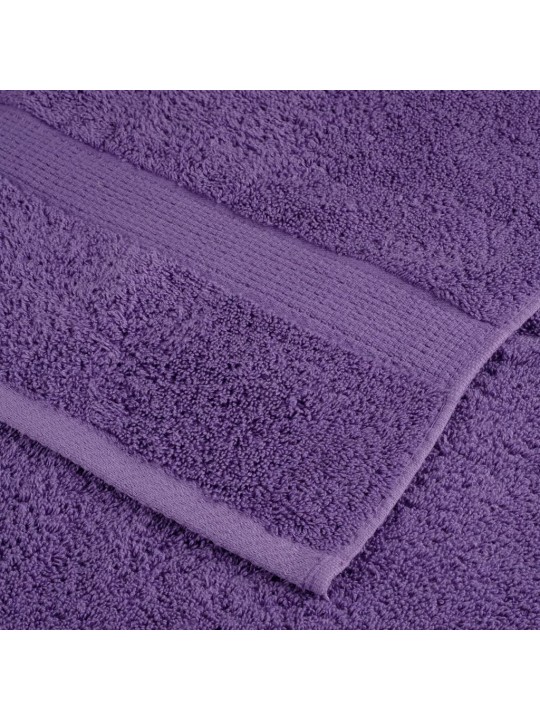 Premium ručníky solund 4 ks fialové 50 x 100 cm 600 g/m²