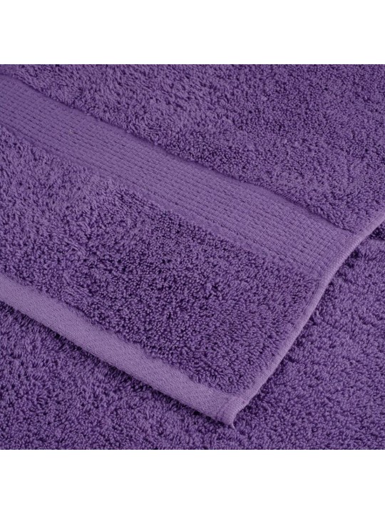 Premium ručníky solund 4 ks fialové 70 x 140 cm 600 g/m²