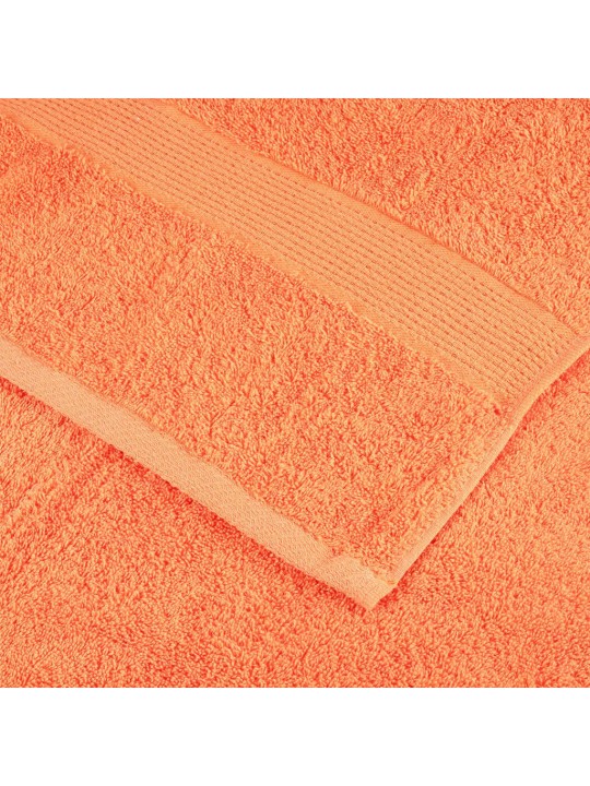 Premium ručníky na ruce solund 10 ks oranžové 30x30 cm 600 g/m²