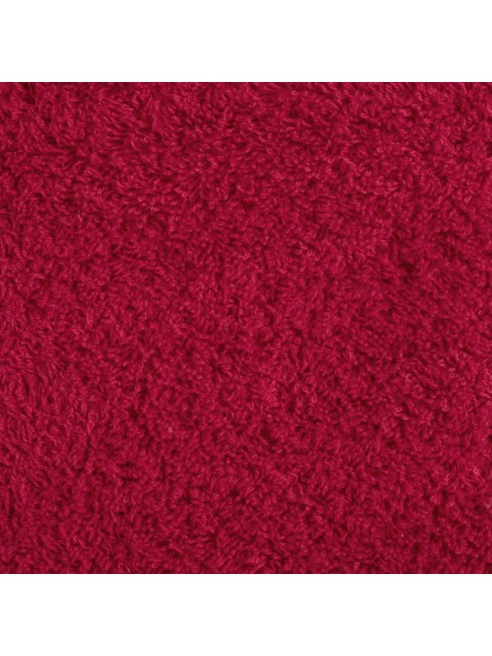 Premium ručníky solund 2 ks červené 100 x 200 cm 600 g/m²