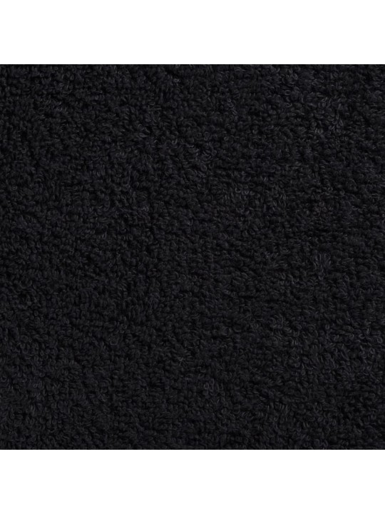 Premium ručníky solund 4 ks černé 30 x 50 cm 600 g/m²