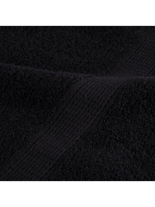 Premium ručníky solund 4 ks černé 80 x 200 cm 600 g/m²