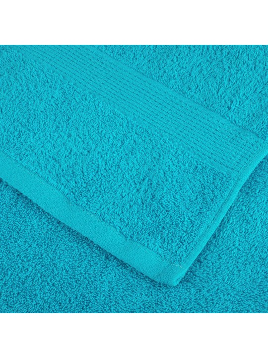 Premium ručníky solund 2 ks tyrkysové 70 x 140 cm 600 g/m²