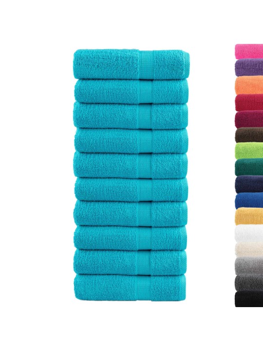 Premium ručníky solund 10 ks 100 x 150 cm 600 g/m²
