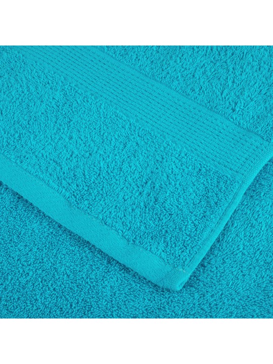 Premium ručníky solund 4 ks tyrkysové 100x200 cm 600 g/m²