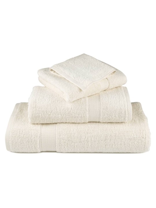 Premium ručníky solund 2 ks krémové 30 x 50 cm 600 g/m²