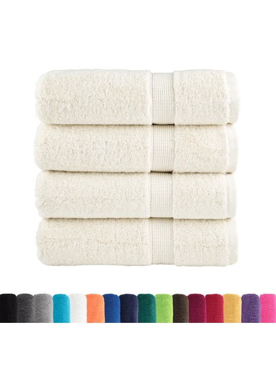 Premium ručníky solund 4 ks 100 x 150 cm 600 g/m²