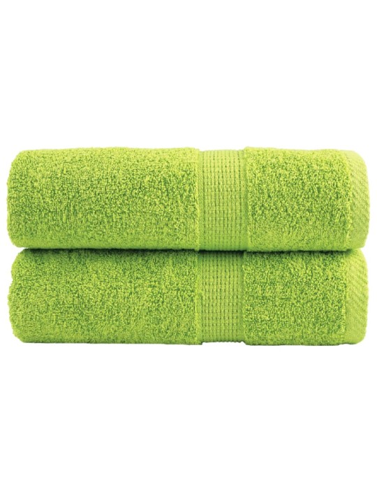 Premium ručníky na ruce solund 2ks zelené 30x30cm 600 g/m²