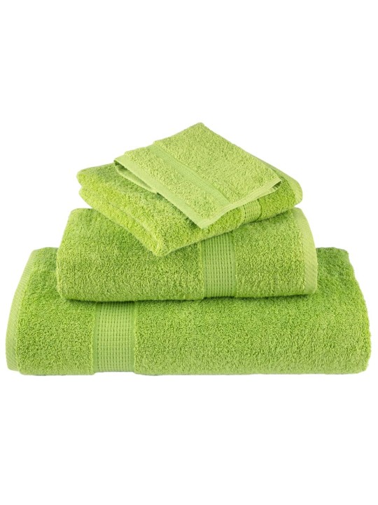 Premium ručníky na ruce solund 10ks zelené 30x30cm 600g/m²