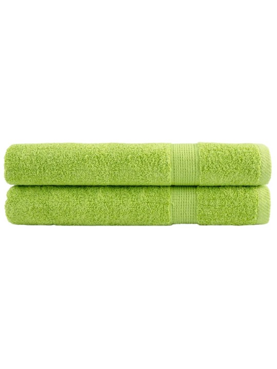 Premium ručníky solund 2 jablkově zelené 80x200cm 600 g/m²