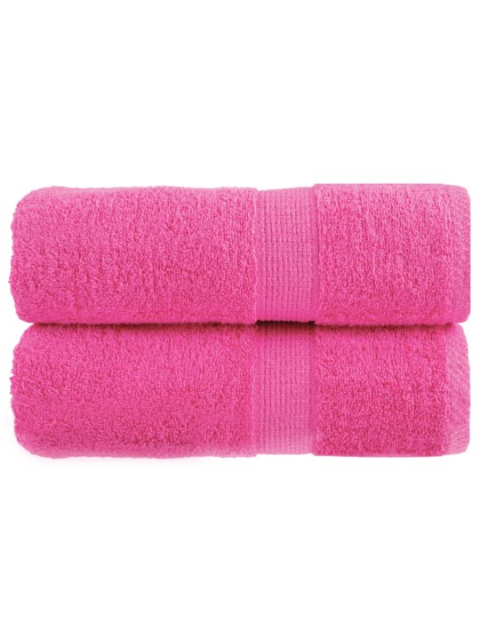 Premium ručníky solund 2 ks růžové 30 x 50 cm 600 g/m²