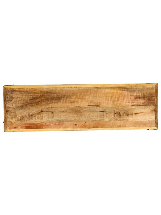 Konzolový stolek 100 x 30 x 75 cm masivní mangovníkové dřevo