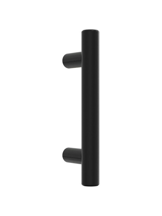 Nábytkové úchytky 20 ks černé 64 mm nerezová ocel