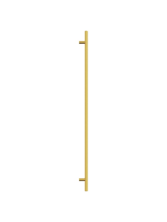 Nábytkové úchytky 10 ks zlaté 480 mm nerezová ocel